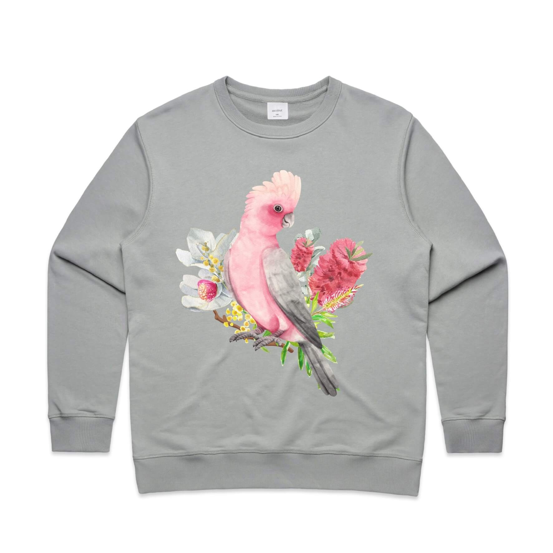 Australian Galah Bird Jumper – Pixie and Elf - Main Image
