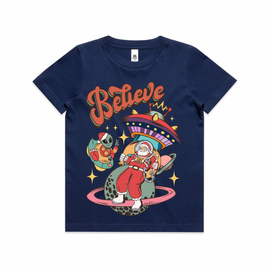 Santa Claus Cosmic Christmas Shirt