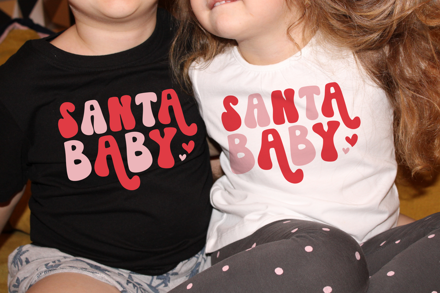 Santa Baby Christmas T shirt for Kids