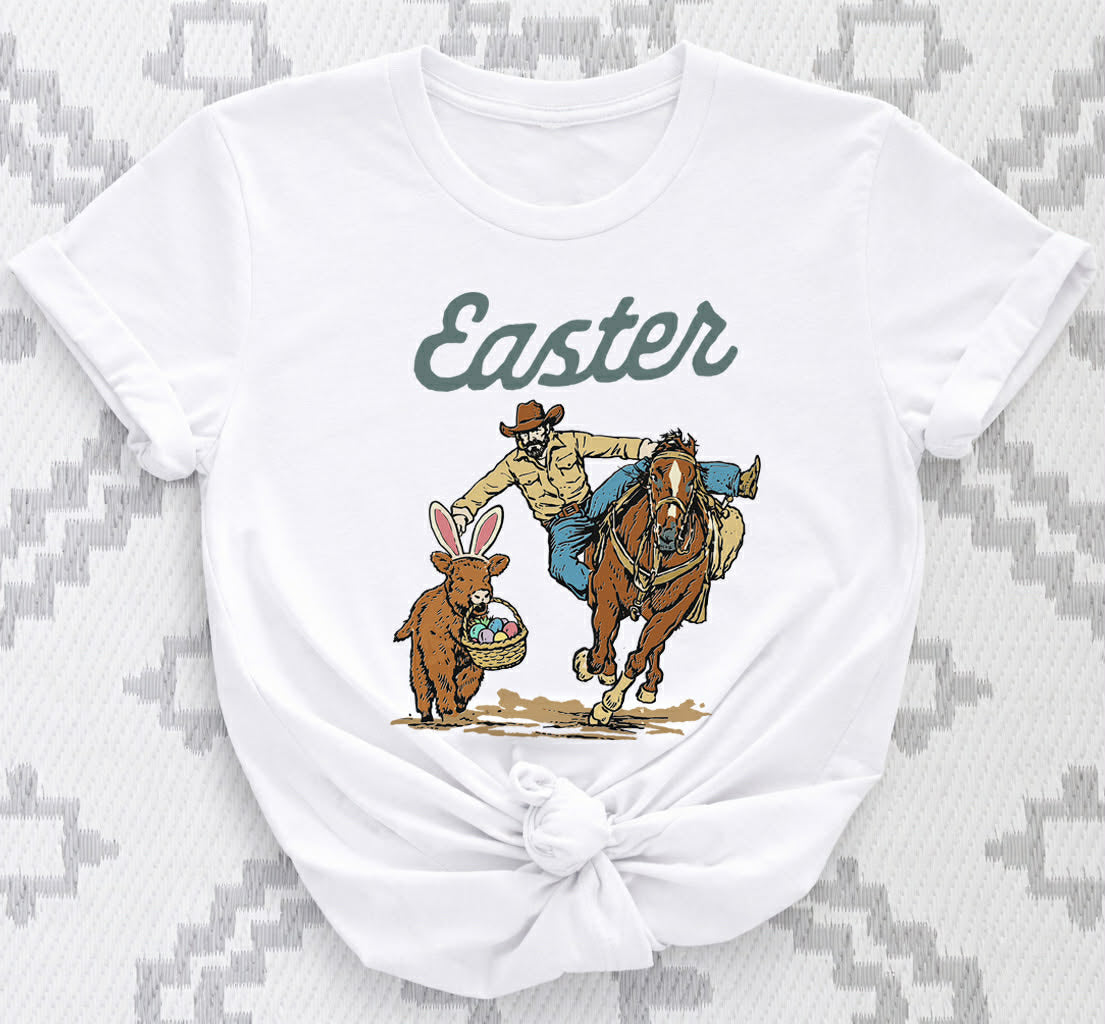 Easter Cowboy Unisex Tee