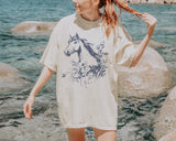 Horse Silhouette T shirt in Comfort Colors