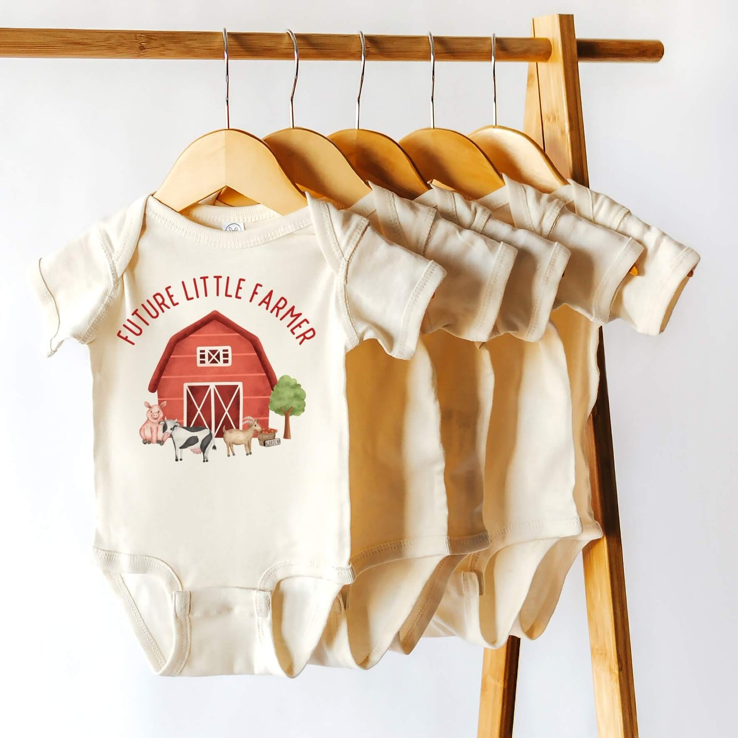 Future little Farmer baby onesie