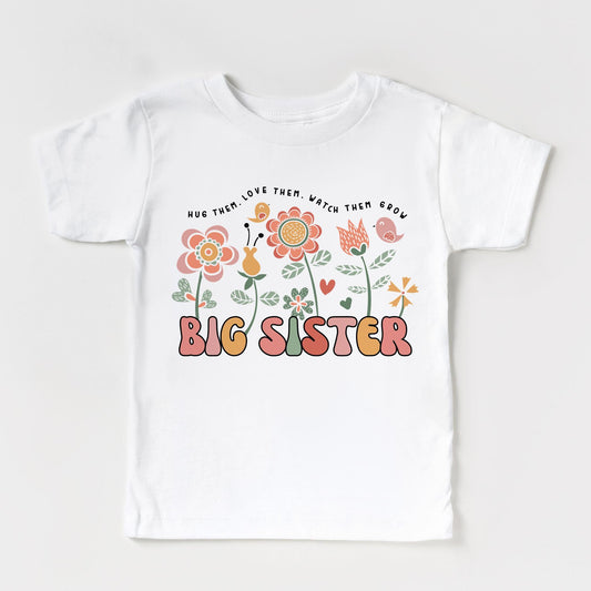 Big Sister T Shirts Collection Flower 2