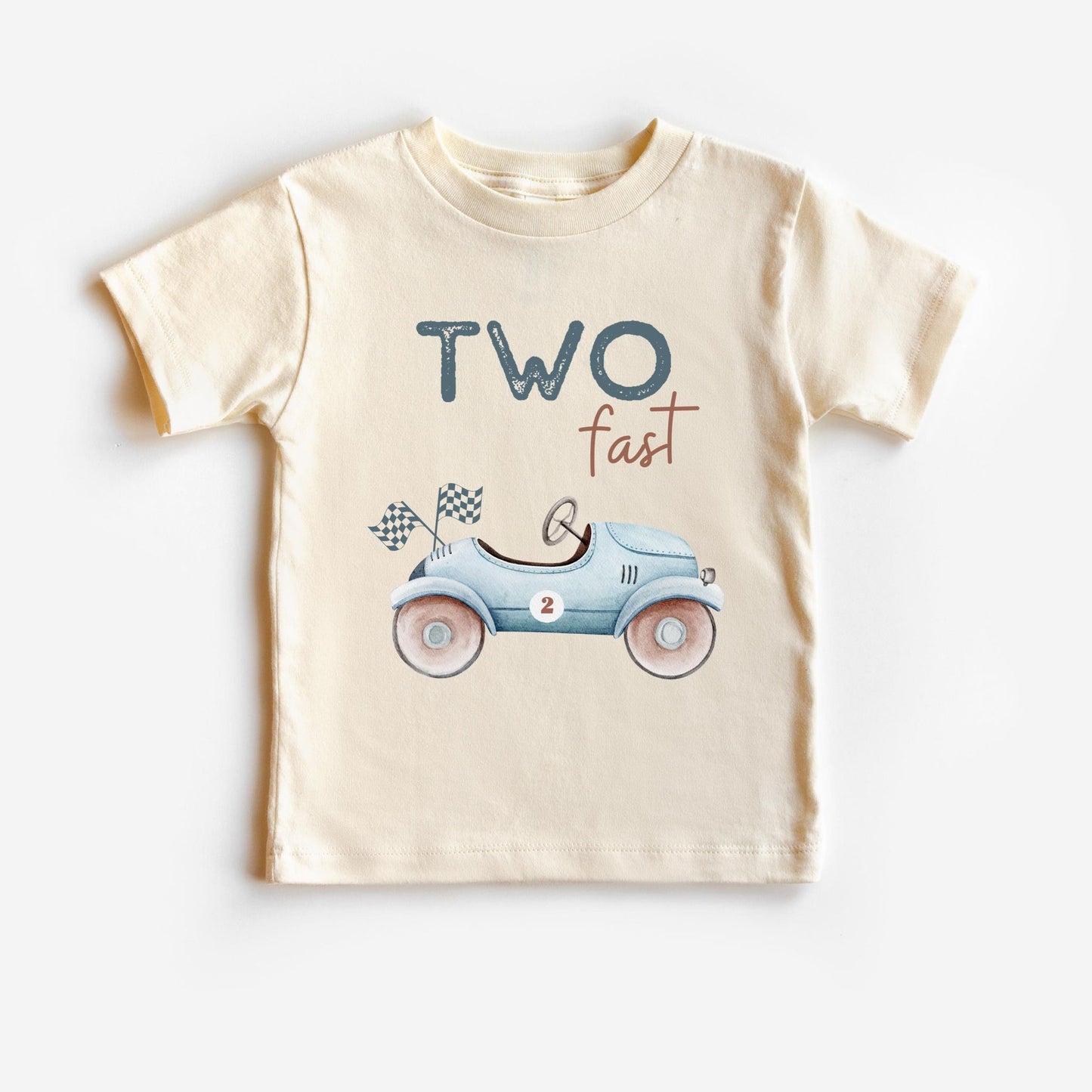 Two Fast Car Birthday T-shirt