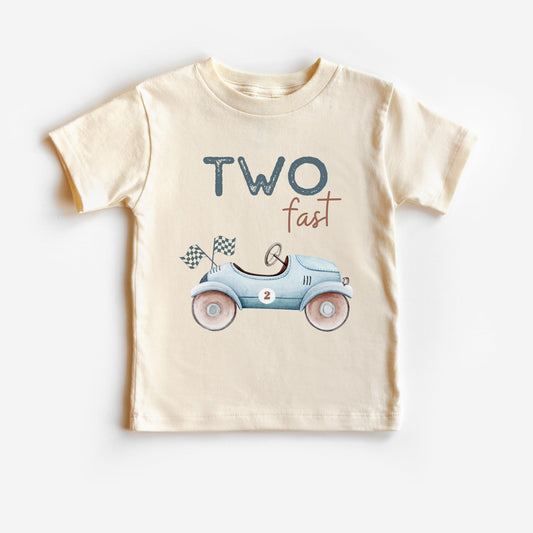 Two Fast Car Birthday T-shirt
