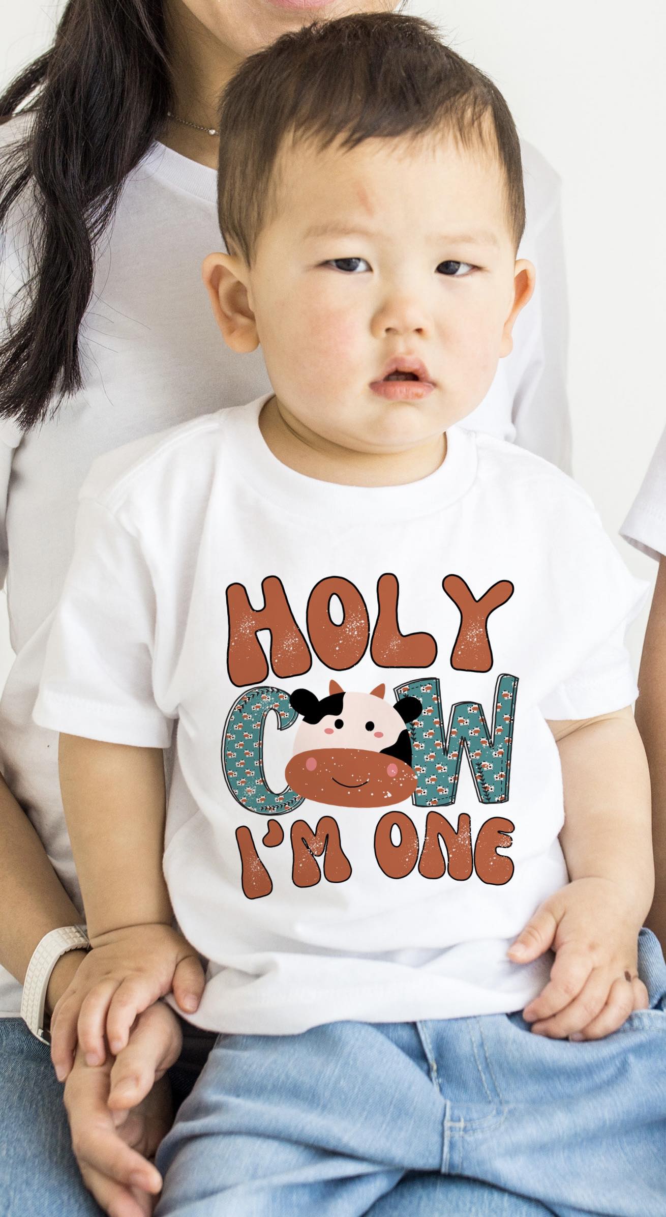 Holy Cow I'm One T-shirt ko