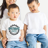 Round Chekered Birthday Boy T-shirt