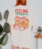 Strawberry Shirt for Women in Comfort Colors