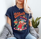Santa Claus Cosmic Christmas Shirt