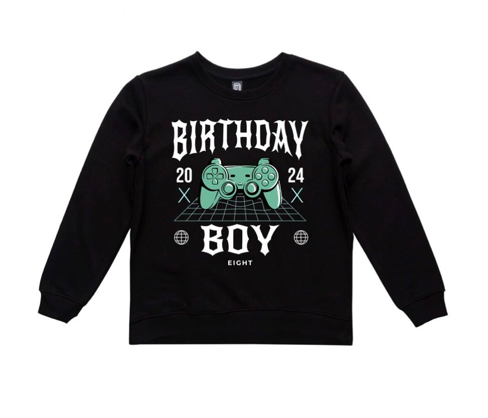 Gamer’s 8th Birthday Special Edition Sweatshirt Jumper