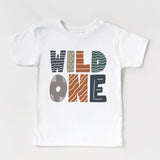 Wild One birthday matching T-shirts