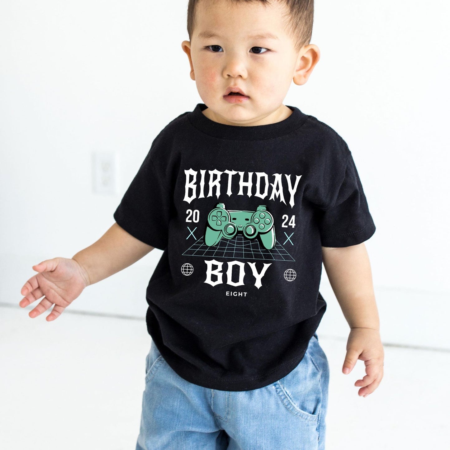 Birthday Boy Gaming Controller T-Shirt