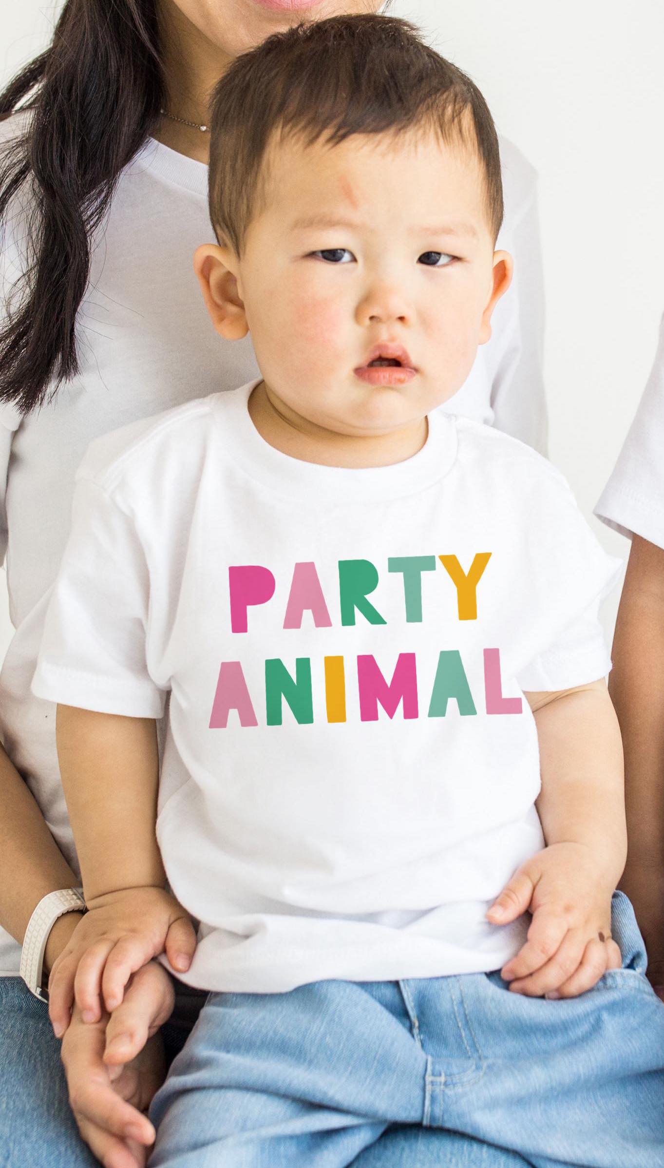 Party Animal Vibrant Tee