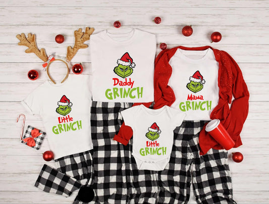 Grinch Family Christmas Shirt