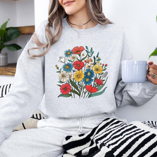 Blossoming Beauty Floral Jumper