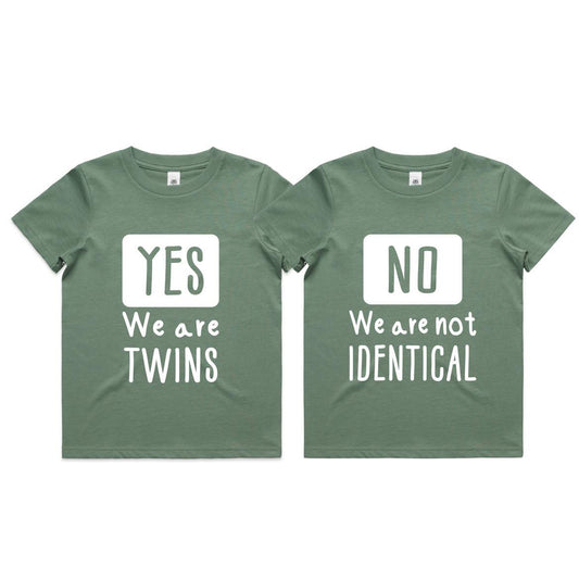 Twin Statement Tees for Kids
