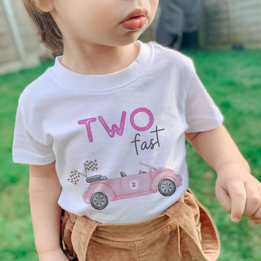 TWO Fast Toddler’s Birthday T-Shirt