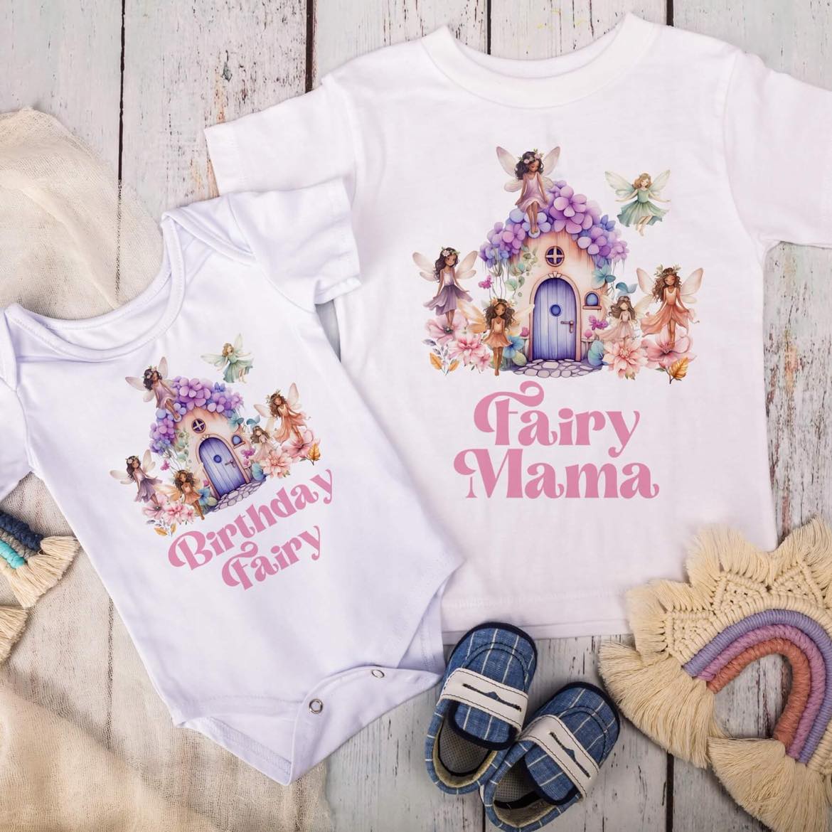 Birthday Fairy Family Apparel