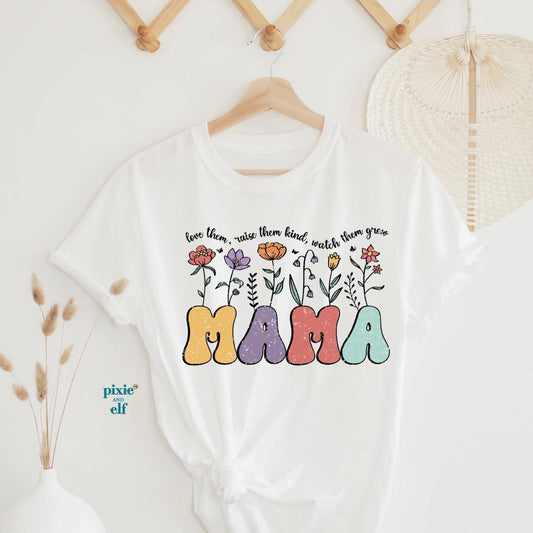 Mama Wildflowers Shirts