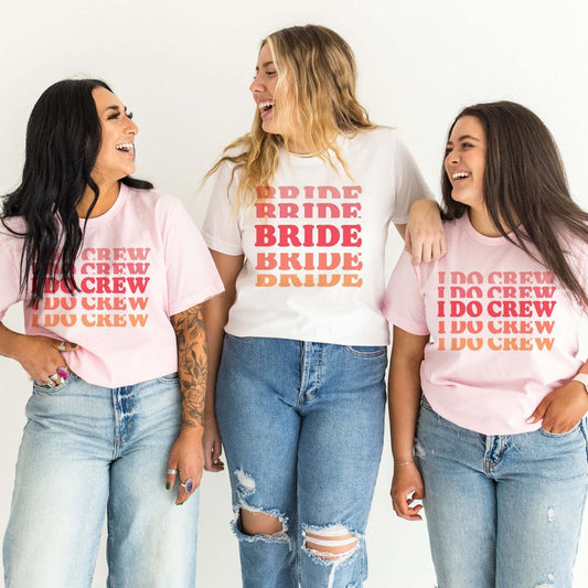I Do Crew Bachelorette Shirts