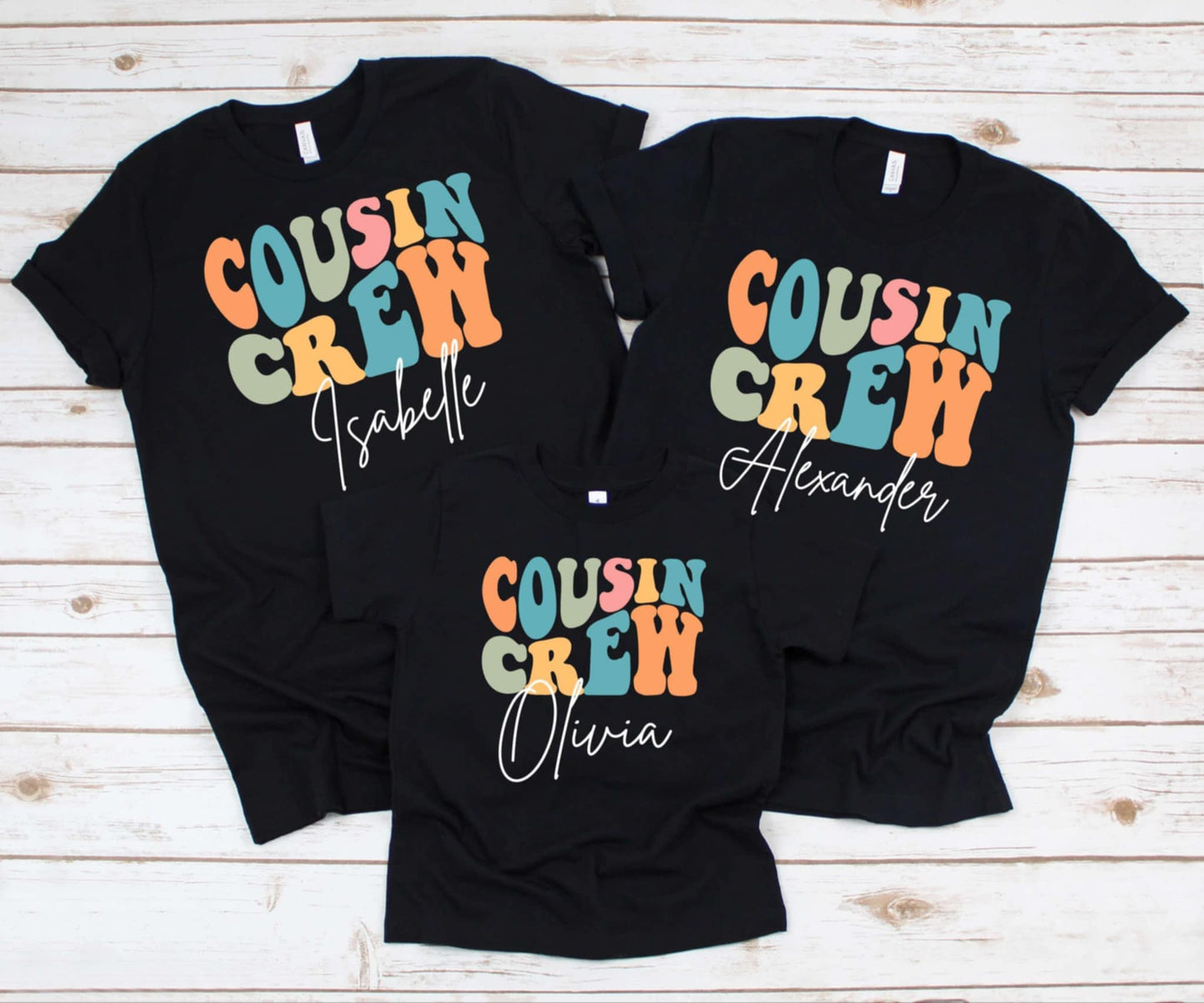 Personalized Cousin Crew Shirt