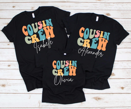 Personalized Cousin Crew Shirt