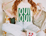 Oui Oui Women's shirt Comfort Colors