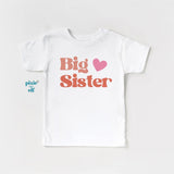 Big Sister shirt in white