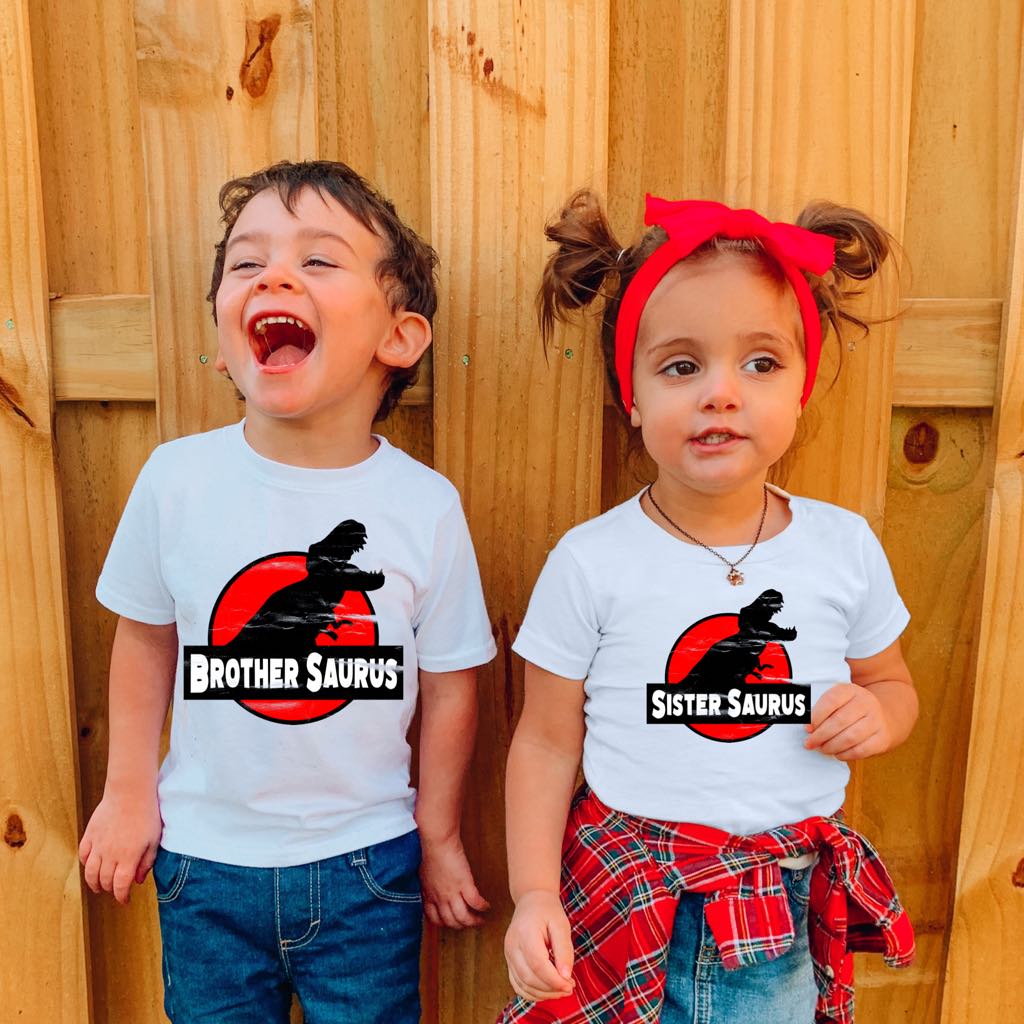 Saurus Dinosaur Family T-Shirts