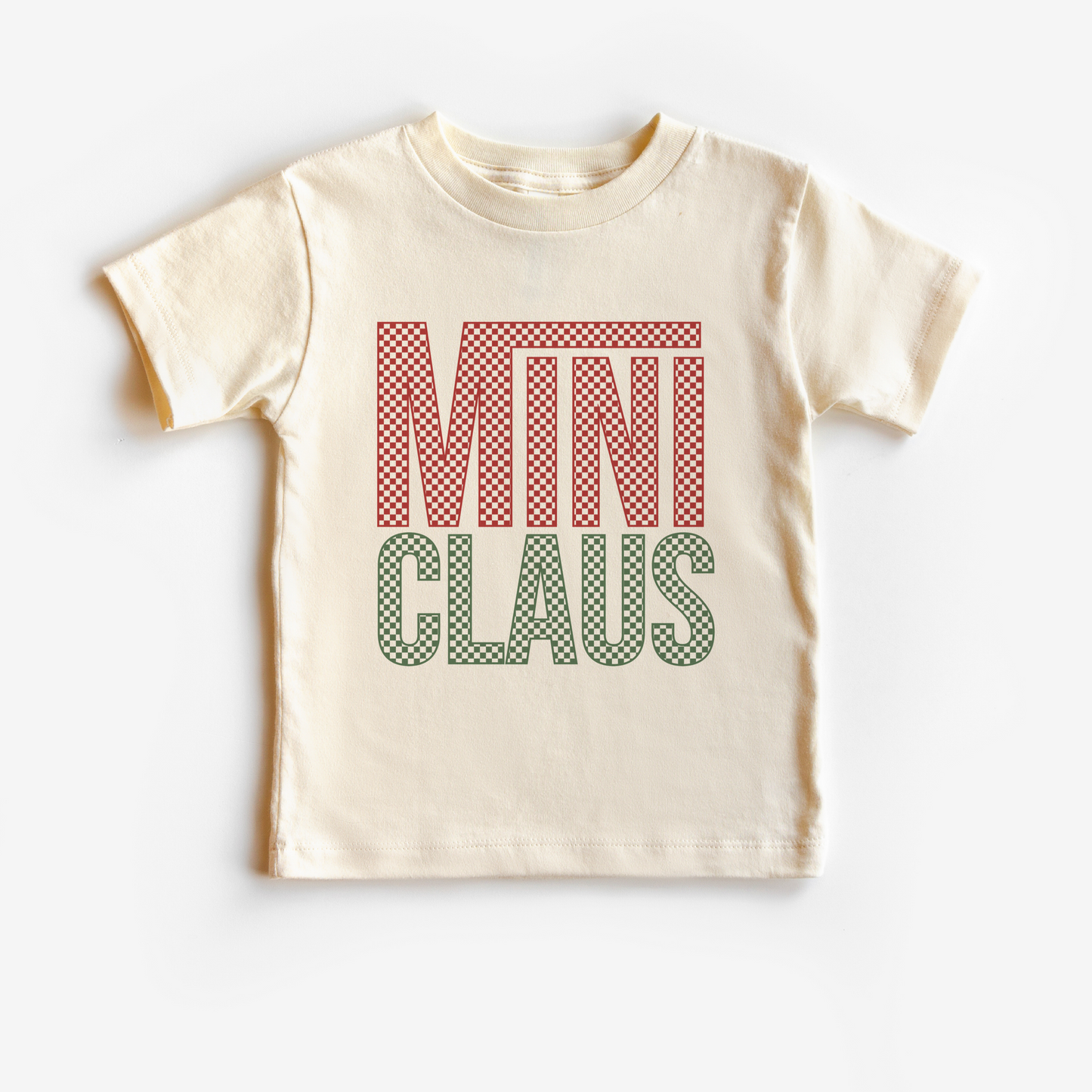 Mini Claus Christmas t shirt for kids