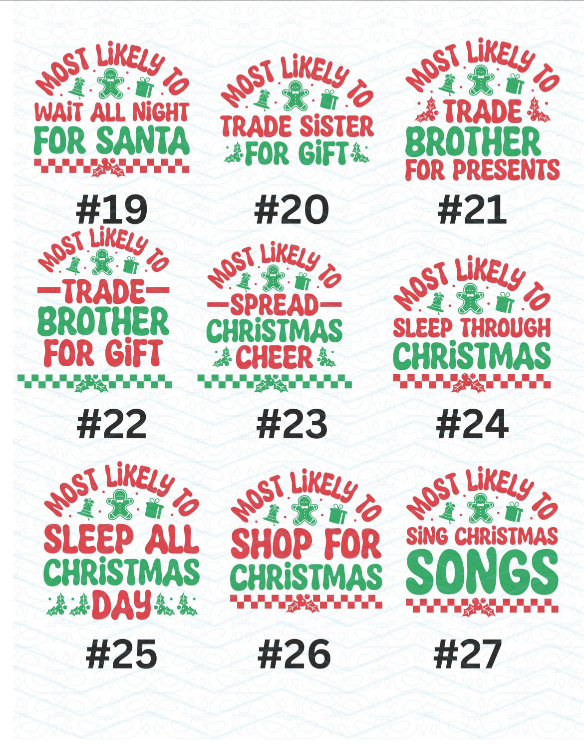 Most Likely Christmas Shirt