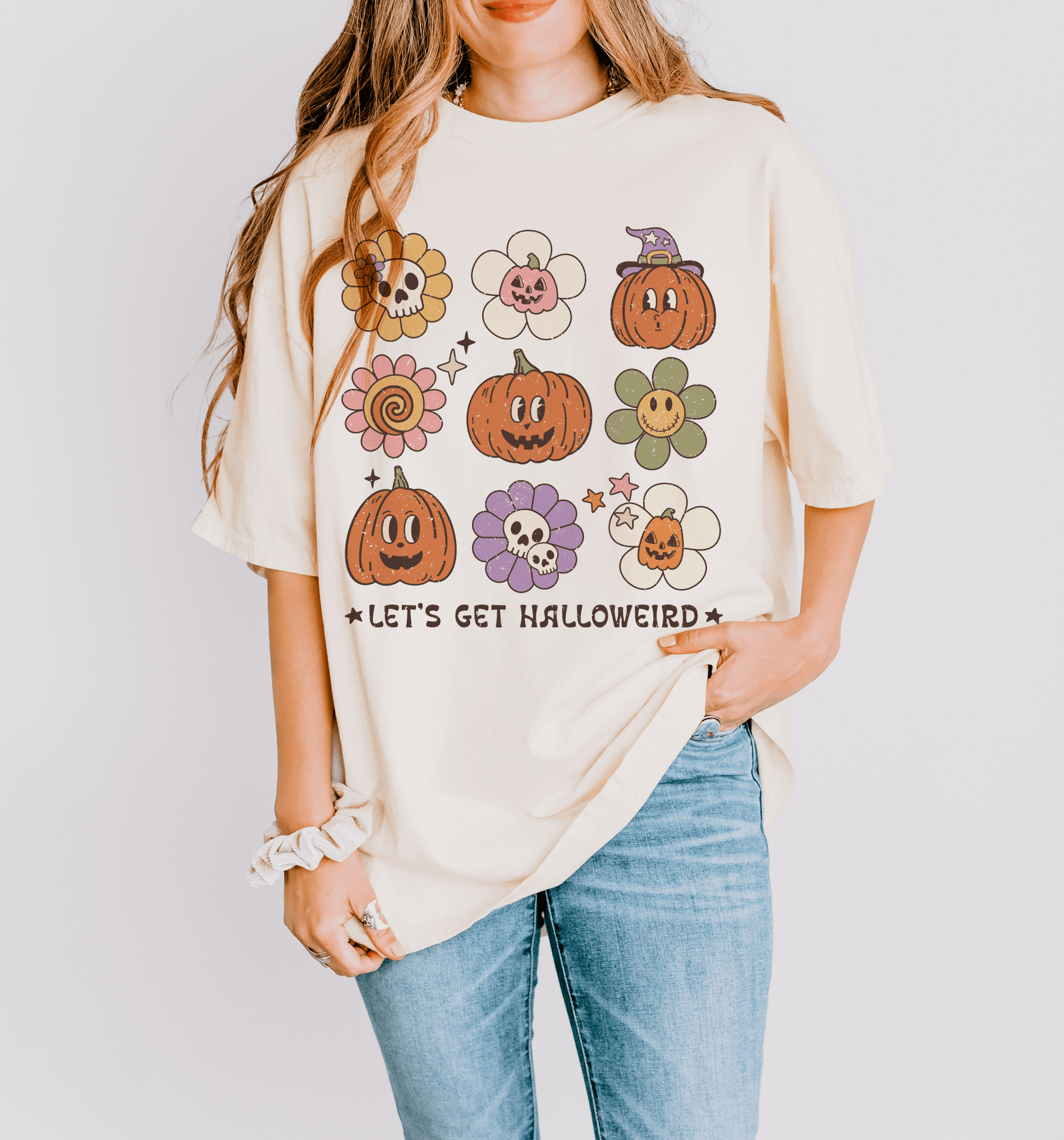 PUMPKIN HALLOWEEN SHIRT FOR WOMEN