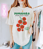 Italian Pomodoro T shirt for Women in Comfort Colors