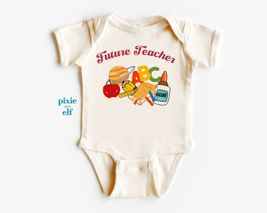 Future Teacher baby onepiece