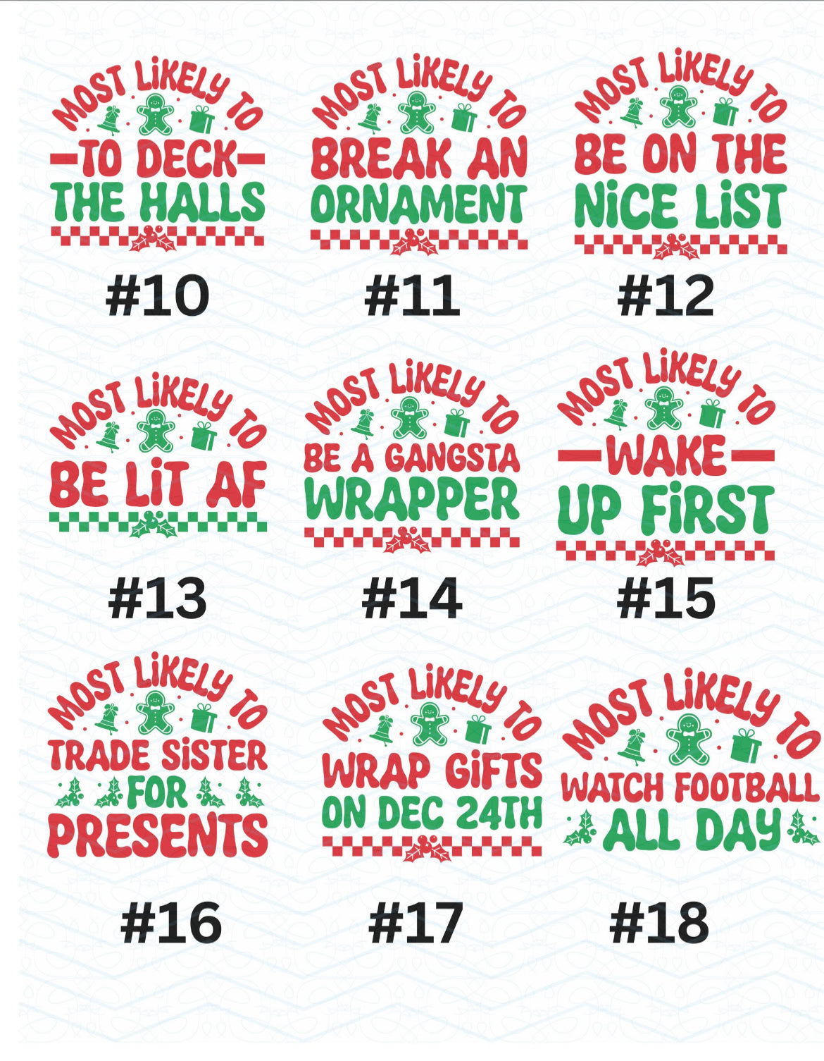 Most Likely Christmas Shirt