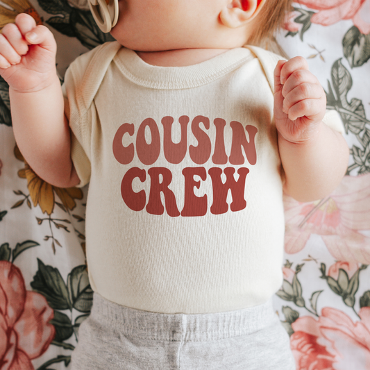 Cousin Crew baby onepiece bodysuit