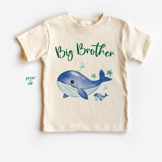 Big Brother whale t shirt