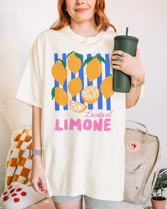 Lemons Womens T shirt in Comfort Colors