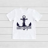 Captain and First Mate Nautical Family Shirts
