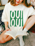 Oui Oui Women's shirt Comfort Colors