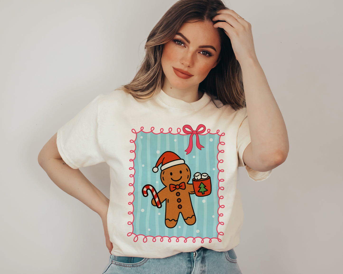 Gingerbread man Christmas Shirt