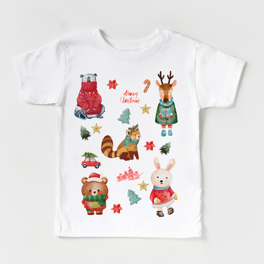 Winter Animals Christmas shirt