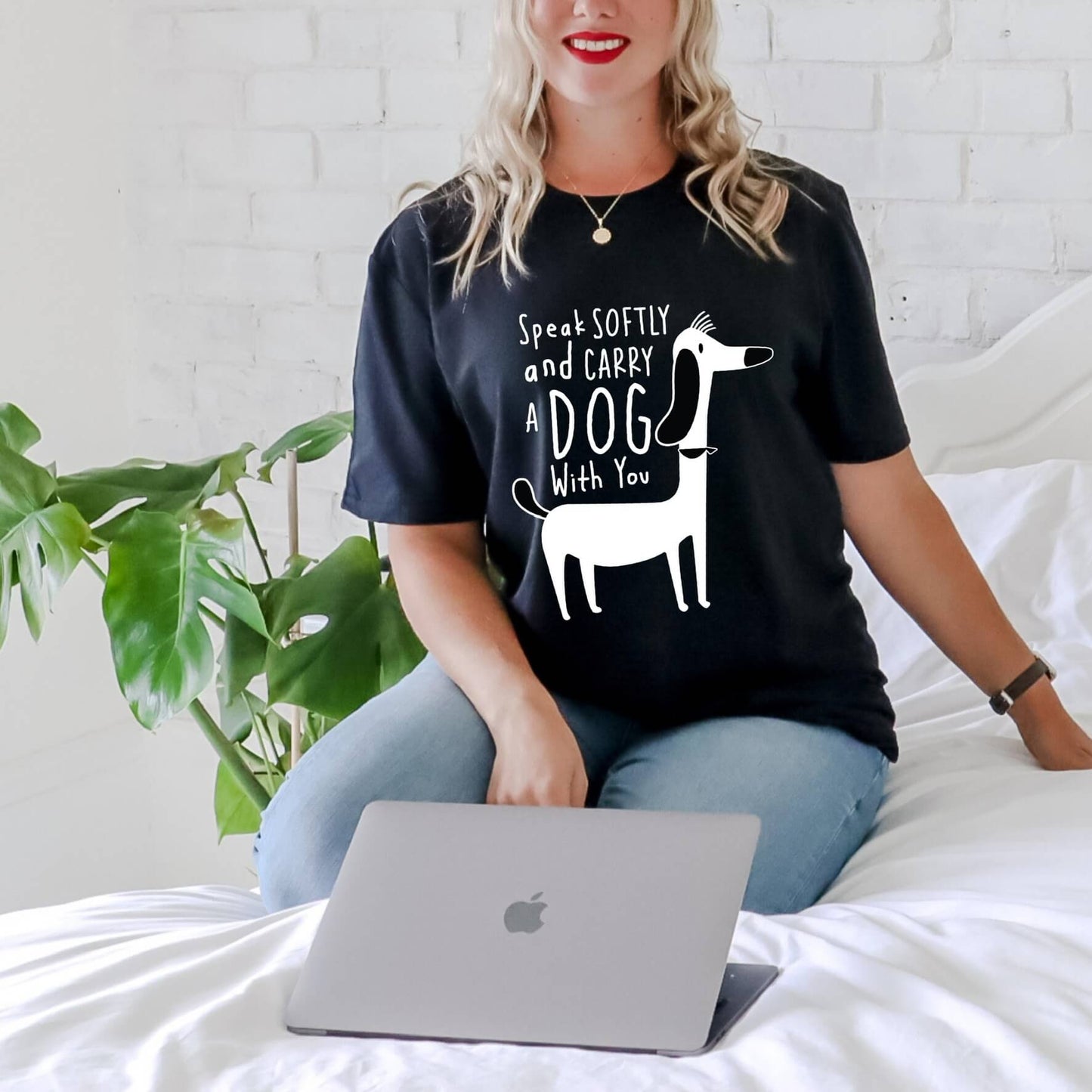 Carry a dog with you t shirt for Women