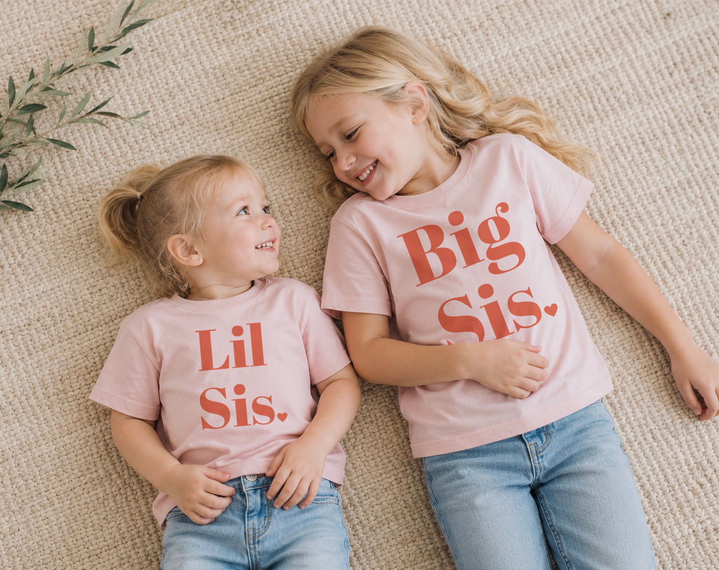 Big Sis and Lil Sis Shirt for Girls