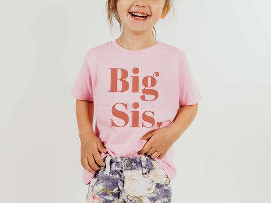 Big Sis and Lil Sis Shirt for Girls