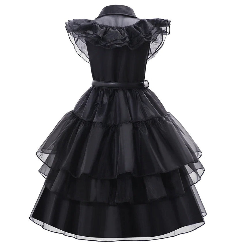 Back view of the Wednesday Addams Dress