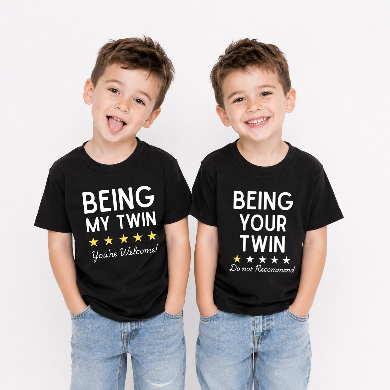 Being My Twin Funny Twin Shirt