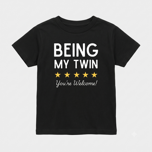 Being My Twin Funny Twin Shirt
