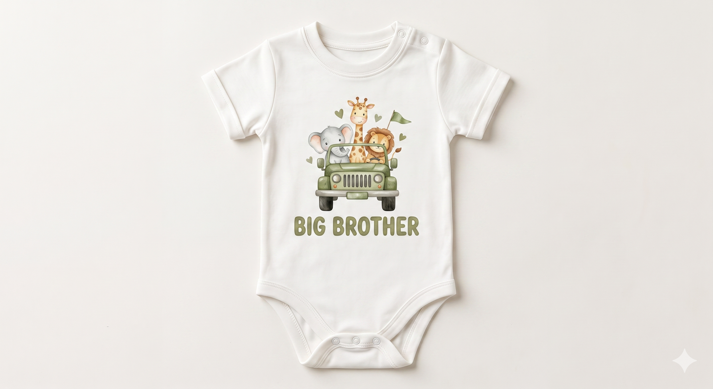 Safari Animals Big Brother Shirt