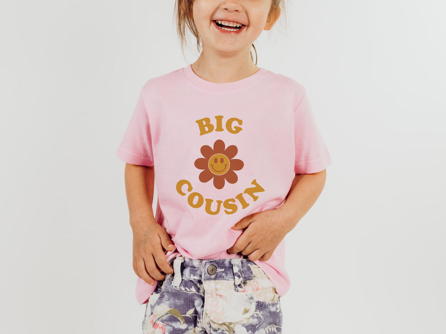Big Cousin Flower Bodysuit or Shirt